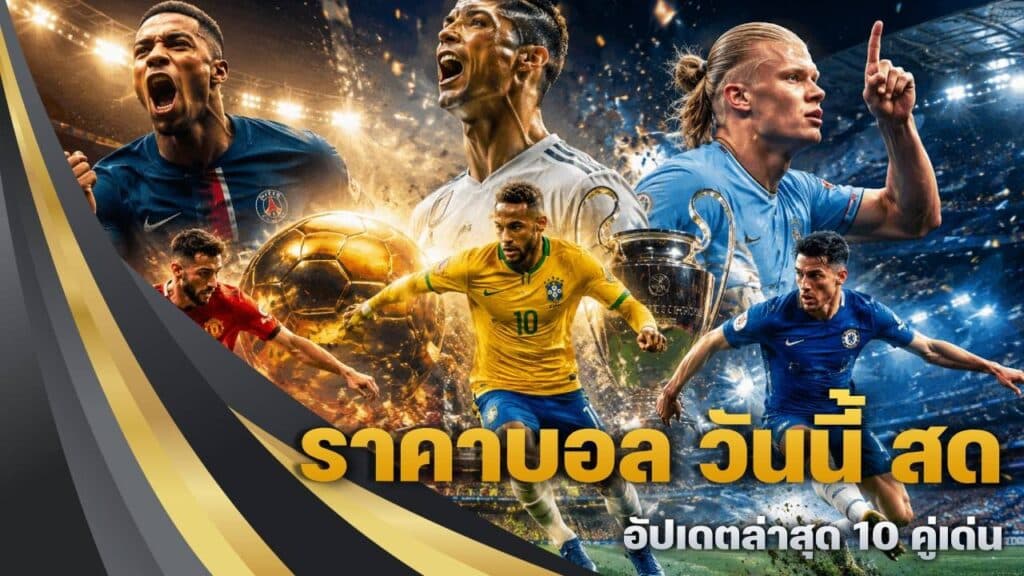 ราคาบอล วันนี้ สด