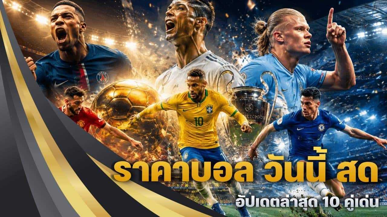 ราคาบอล วันนี้ สด