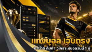 แทงบอล เว็บตรง